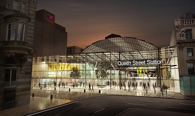 Glasgow Queen Street Train Sation